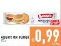Supermercati Agorà Roberto mini burger offerta