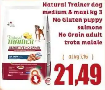 Natural Trainer dog sensitive no grain