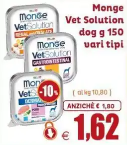 Elite Pet Monge Vet Solution dog offerta