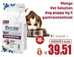 Elite Pet Monge Vet Solution Gastrointestinal offerta