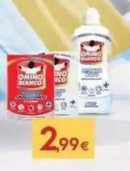 Proshop Omino Bianco detersivo liquido offerta