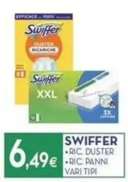 Proshop Swiffer ric. duster ric. panni vari tipi offerta