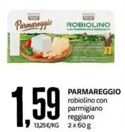 PRO7 Supermercati Parmareggio robiolino con parmigiano reggiano offerta