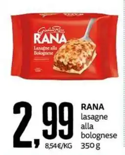 PRO7 Supermercati Rana lasagne alla bolognese offerta