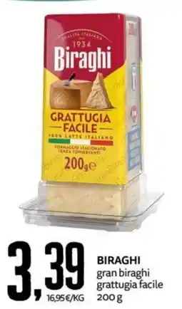 PRO7 Supermercati Biraghi gran biraghi grattugia facile offerta