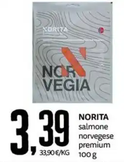 PRO7 Supermercati Norita salmone norvegese premium offerta