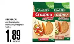 PRO7 Supermercati Delverde crostino dorato offerta