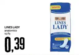 PRO7 Supermercati Lines lady anatomico offerta