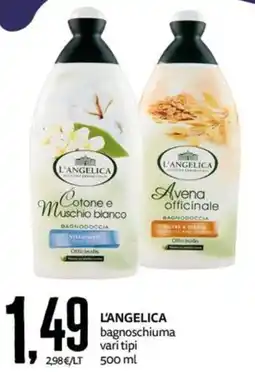 PRO7 Supermercati L'Angelica bagnoschiuma offerta