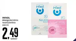 PRO7 Supermercati Infasil detergente intimo neutro/lenitivo offerta
