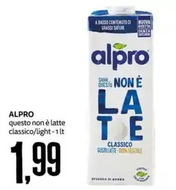 PRO7 Supermercati Alpro questo non è latte classico offerta