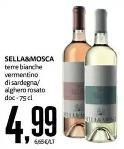PRO7 Supermercati Sella&Mosca terre bianche vermentino di sardegna/ alghero rosato offerta