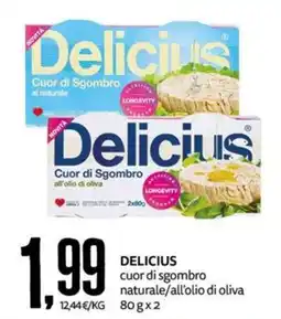 PRO7 Supermercati Delicius cuor di sgombro offerta