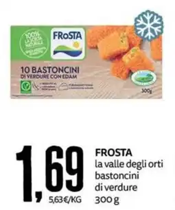 PRO7 Supermercati Frosta la valle degli orti bastoncini di verdure offerta