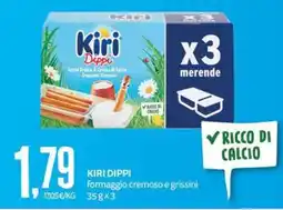 PRO7 Supermercati Kiri Dippi formaggio cremoso e grissini offerta
