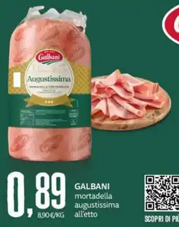 PRO7 Supermercati Galbani mortadella augustissima offerta