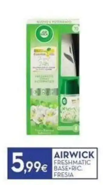 Airwick Freshmatic Base Ric. Fresia
