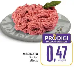 PRO7 Supermercati Macinato di suino all'etto offerta