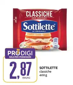 PRO7 Supermercati Sottilette classiche offerta