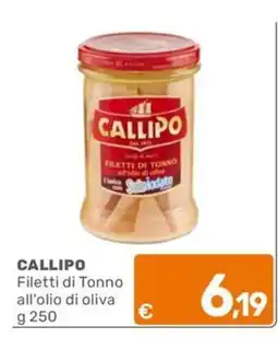 C+C Cash and Carry Callipo Filetti di Tonno all'olio di oliva offerta