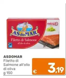 C+C Cash and Carry Asdomar filetto di salmone all'olio di oliva offerta