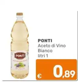 C+C Cash and Carry Aceto di Vino Bianco Ponti offerta