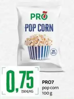 PRO7 Supermercati PRO7 pop corn offerta