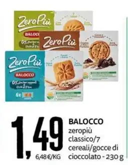 PRO7 Supermercati Balocco zeropiu classico offerta
