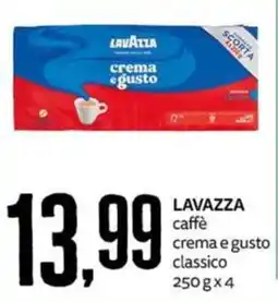 PRO7 Supermercati Lavazza caffè crema e gusto classico offerta