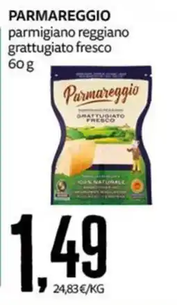PRO7 Supermercati Parmareggio parmigiano reggiano grattugiato fresco offerta