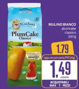 PRO7 Supermercati Mulino Bianco PlumCake Classico offerta
