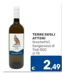 C+C Cash and Carry Terre degli Attoni Grechetto\Sangiovese di Todi DOC offerta