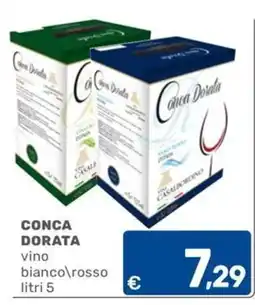 C+C Cash and Carry Conca Dorata vino bianco/rosso offerta