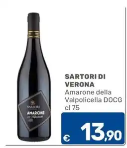 C+C Cash and Carry Sartori di Verona Amarone della Valpolicella DOCG offerta