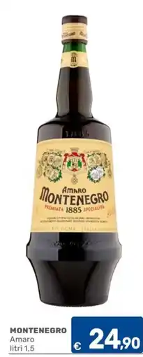 C+C Cash and Carry Amaro Montenegro offerta