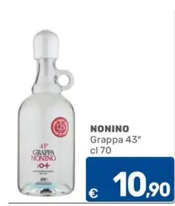 C+C Cash and Carry Grappa Nonino offerta
