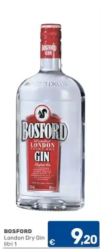 C+C Cash and Carry Bosford London Dry Gin offerta