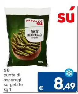 C+C Cash and Carry Sù punte di asparagi surgelate offerta