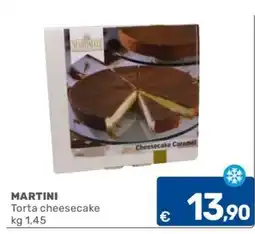 C+C Cash and Carry Martini torta cheesecake offerta