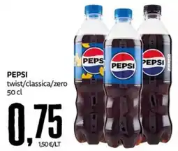 PRO7 Supermercati Pepsi twist/classica/zero offerta