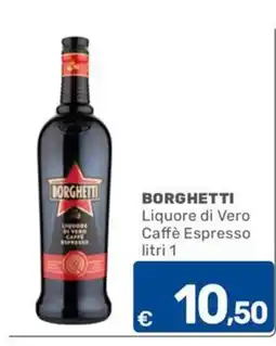C+C Cash and Carry Borghetti Liquore di Vero Caffè Espresso offerta