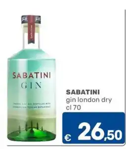 C+C Cash and Carry Sabatini gin london dry offerta