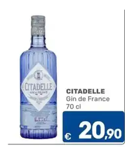 C+C Cash and Carry Citadelle Gin de France offerta