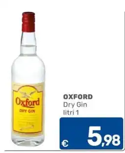 C+C Cash and Carry Oxford Dry Gin offerta