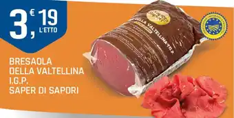 Bresaola della Valtellina I.G.P. Saper di Sapori