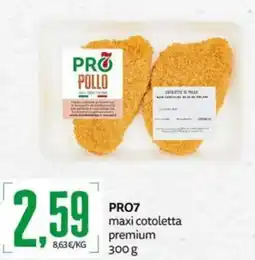 PRO7 Supermercati PRO7 maxi cotoletta premium offerta
