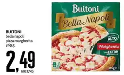 PRO7 Supermercati Buitoni bella napoli pizza margherita offerta