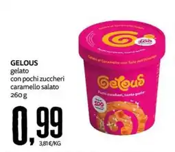 PRO7 Supermercati Gelous gelato caramello salato offerta