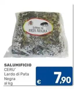 C+C Cash and Carry Lardo di Pata Negra offerta