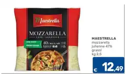 C+C Cash and Carry Maestrella mozzarella julienne offerta